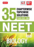 MTG 35 Years NEET Previous Year Solved Question Papers with NEET Chapterwise Topicwise Solutions  Biology For NEET Exam 2023