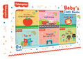 Fisher Price Babys Cloth Book set of 6  Animals, Family,Toys, Fruits & Vegetables, Vehicles , World Around Us