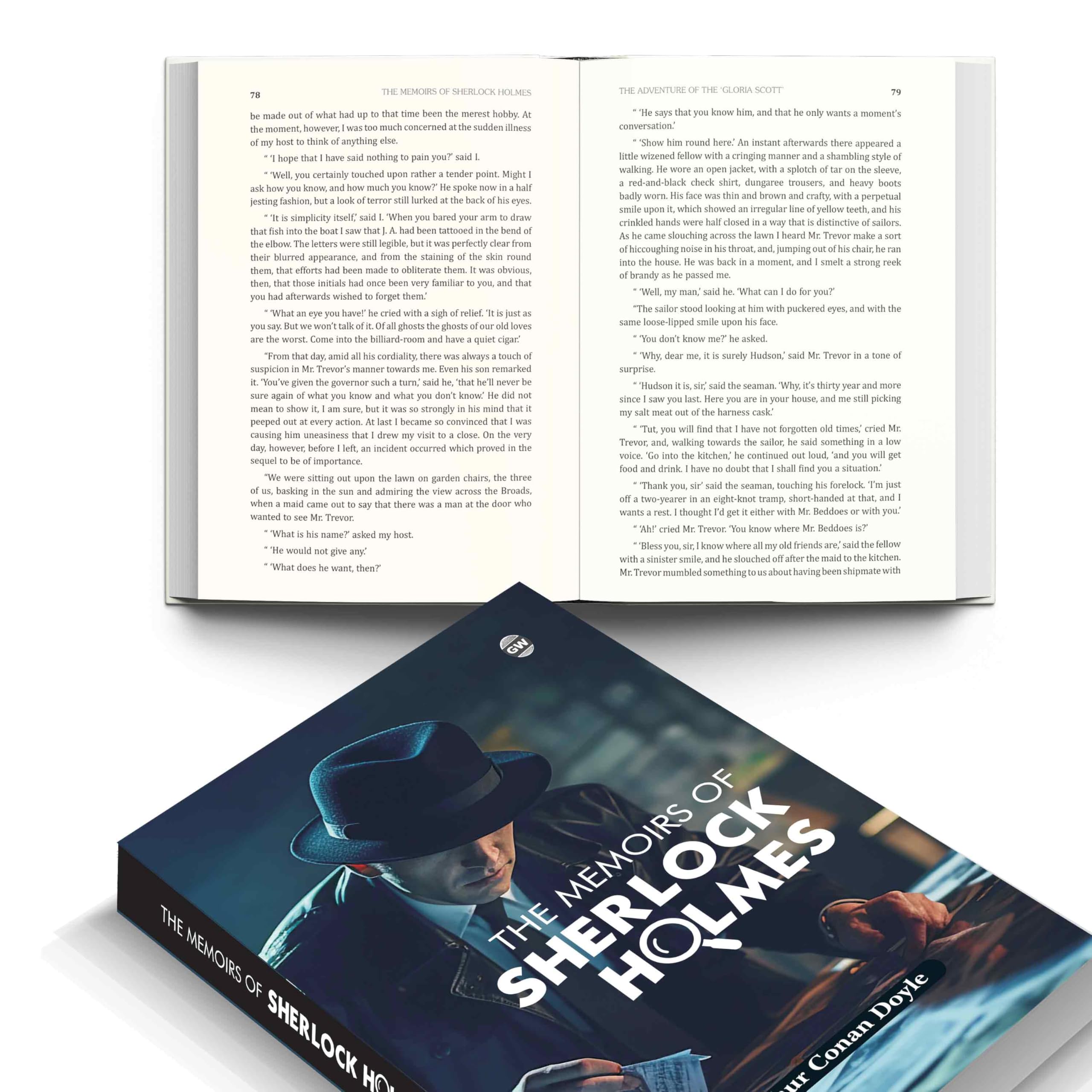 The Memoirs Of Sherlock Holmes (Paperback) : Famous Detective Classic, Worlds Greatest Mystery Stories, Evergreen Crime Literatu