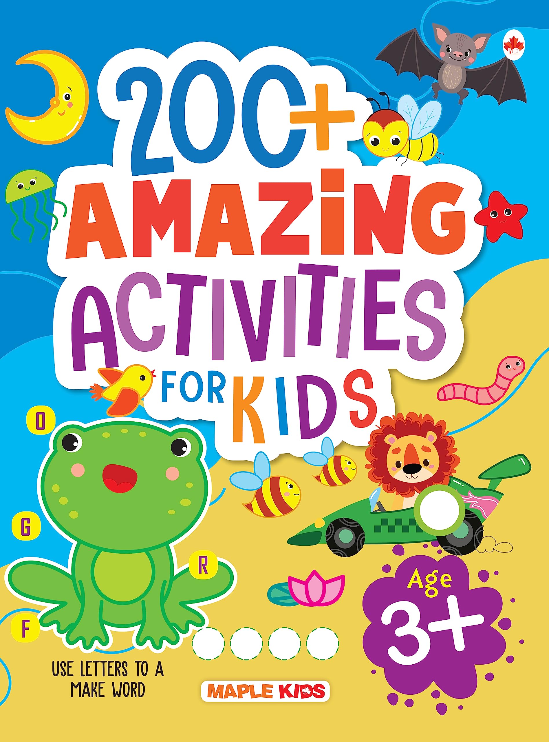 Brain Activity Book for Kids  200+ Amazing Activities for Age 3+  Kids Activity Book  Early Learning  Activities for Childre