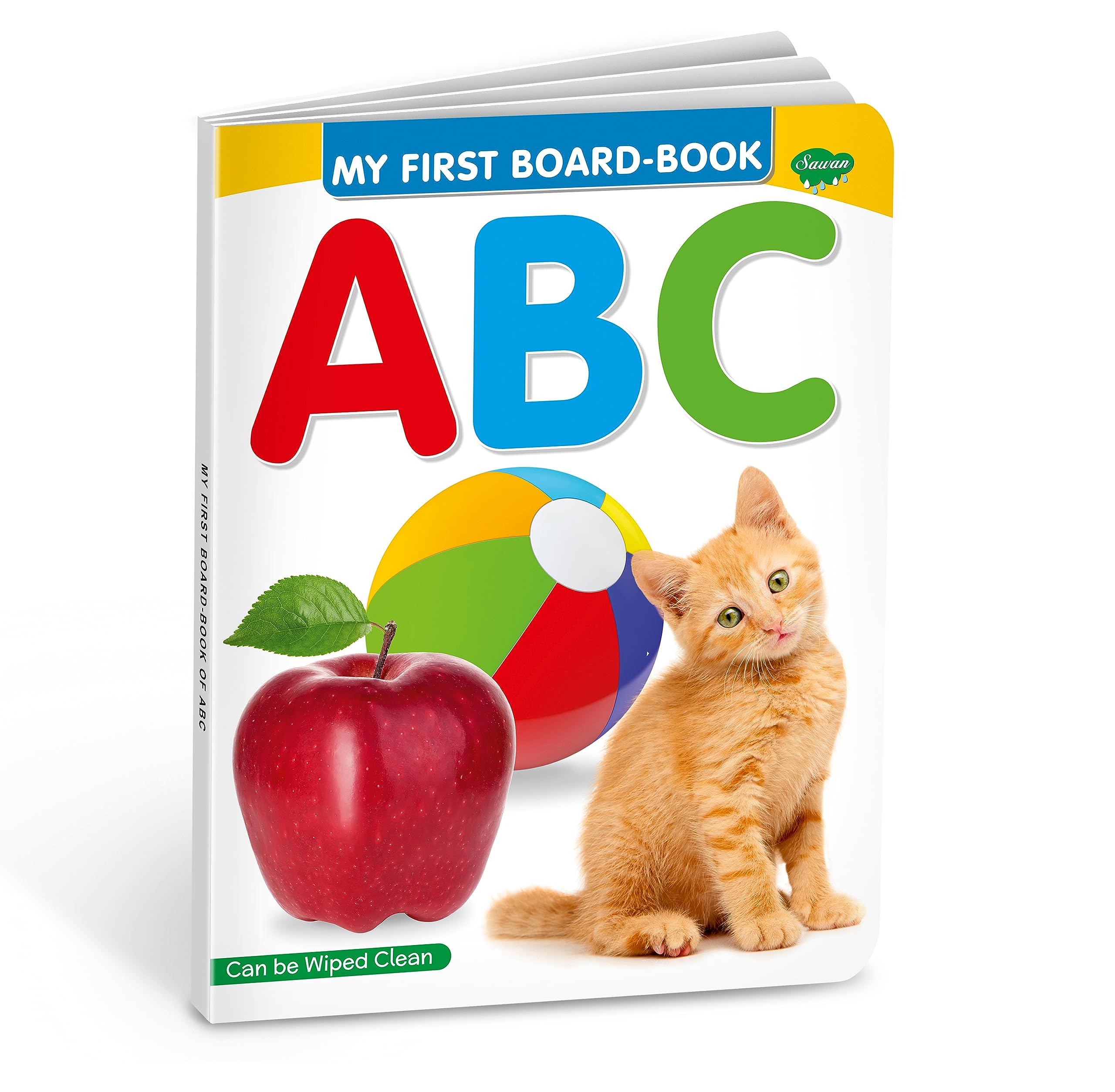 My First Board Books Abc | Big Size Board Book For Kids By Sawan