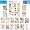 Lkg Class Picture Chart : Chart For Children, All In One essential Chart, Gift For Kids My First ALL IN ONE SPIRAL CHART With 16