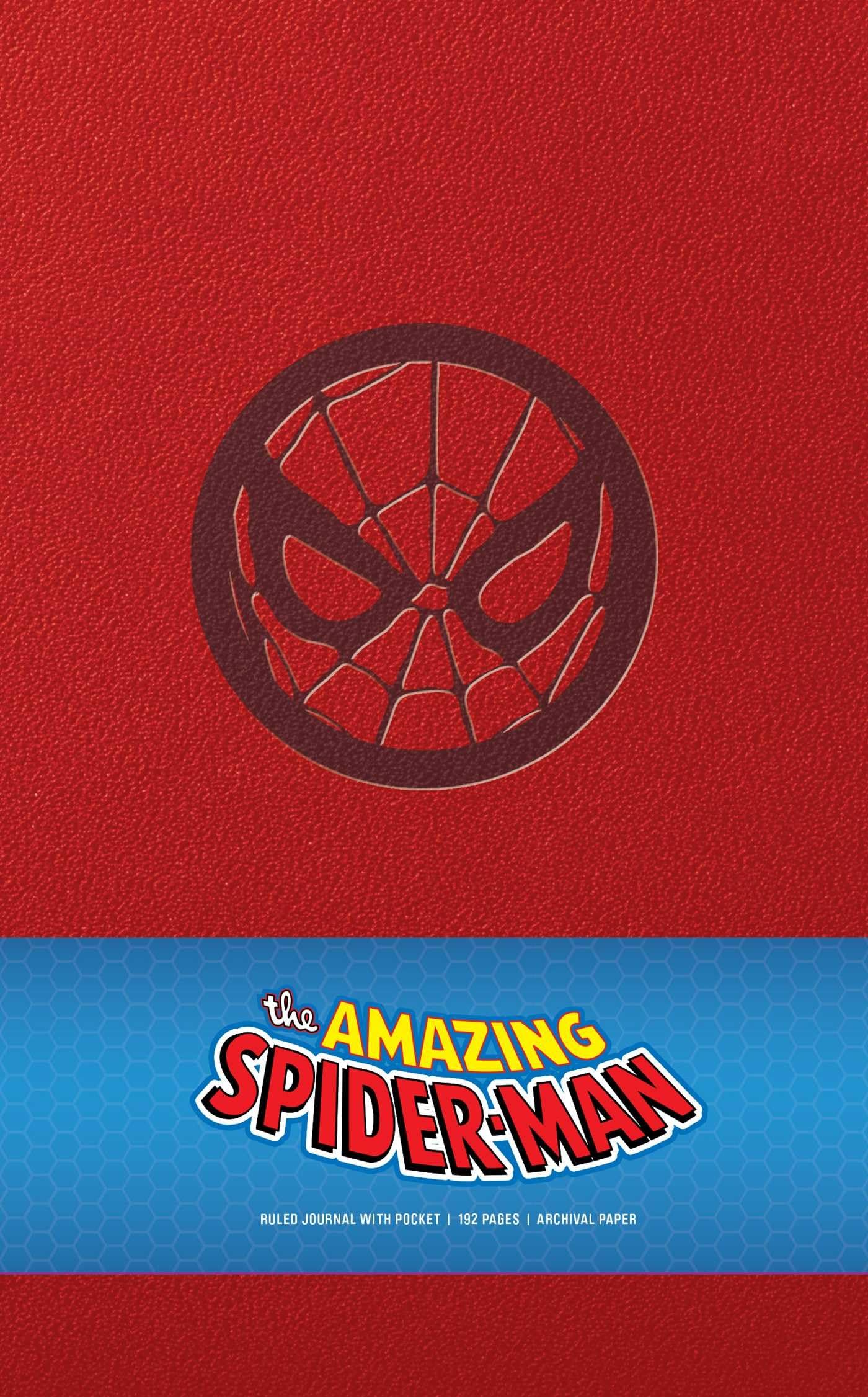 Marvel: SpiderMan Hardcover Ruled Journal