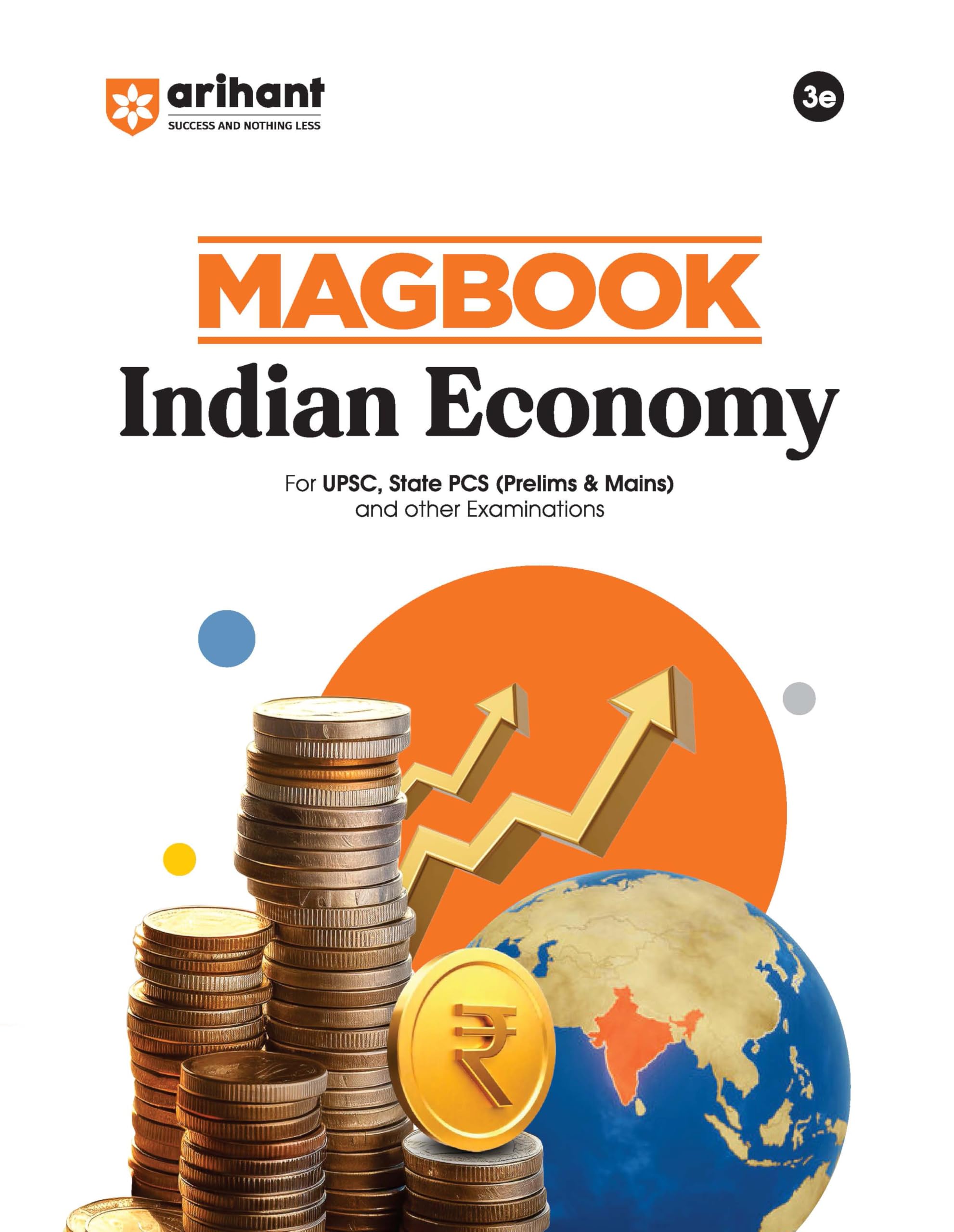 Arihant Magbook Indian Economy | 3rd Edition | For UPSC, State PCS (Prelims & Mains) & Other Competitive Exams | For Exam 20252
