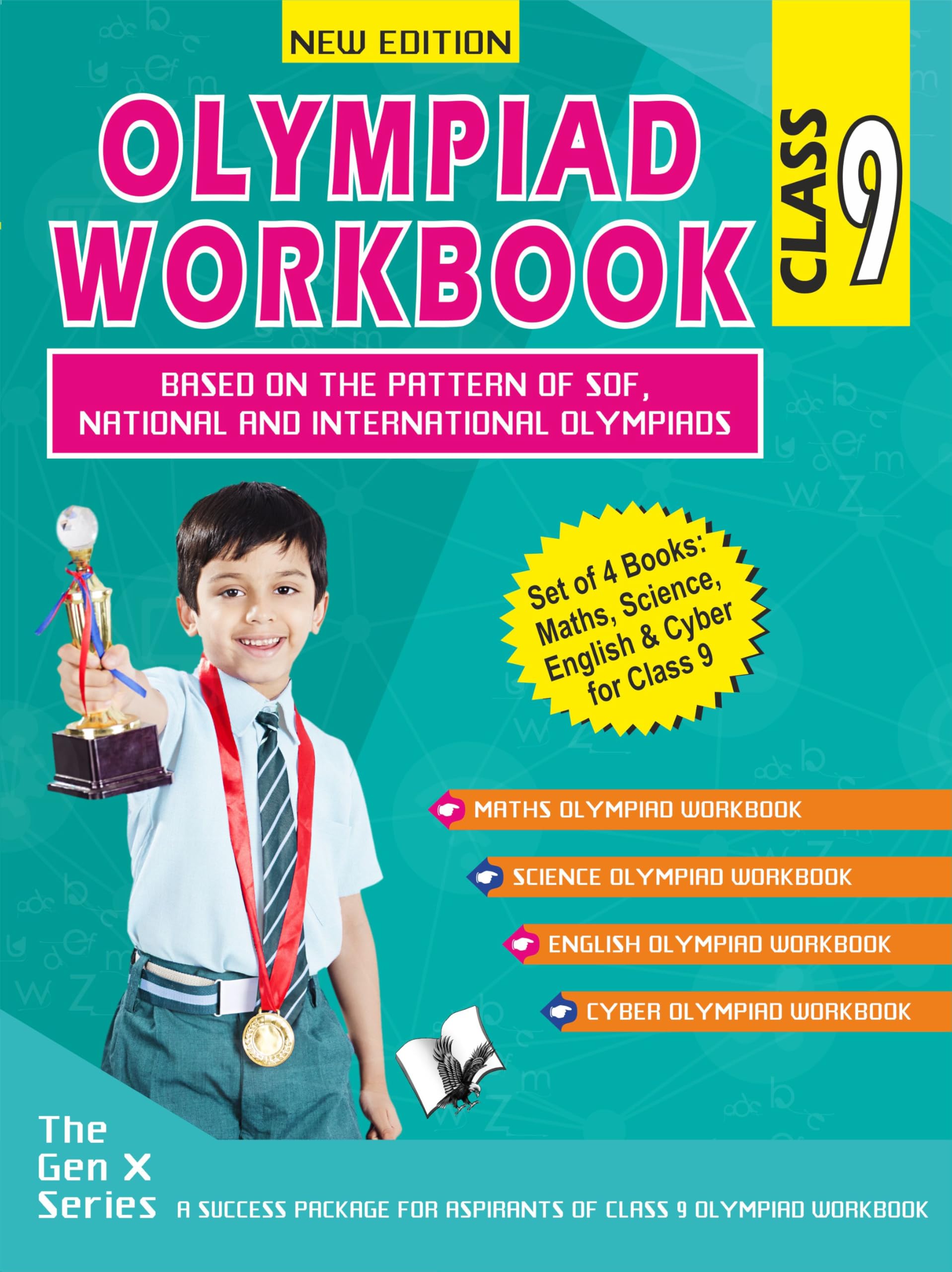 Olympiad Workbook Value Pack Calss 9 (4 Book Set)