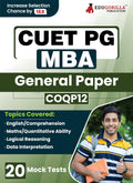 Cuet Pg Mba : General Paper (Coqp12) Preparation Book 2025 | 20 Practice Mock Tests (1500+ Solved Mcqs Of Quant, Lidr, English P