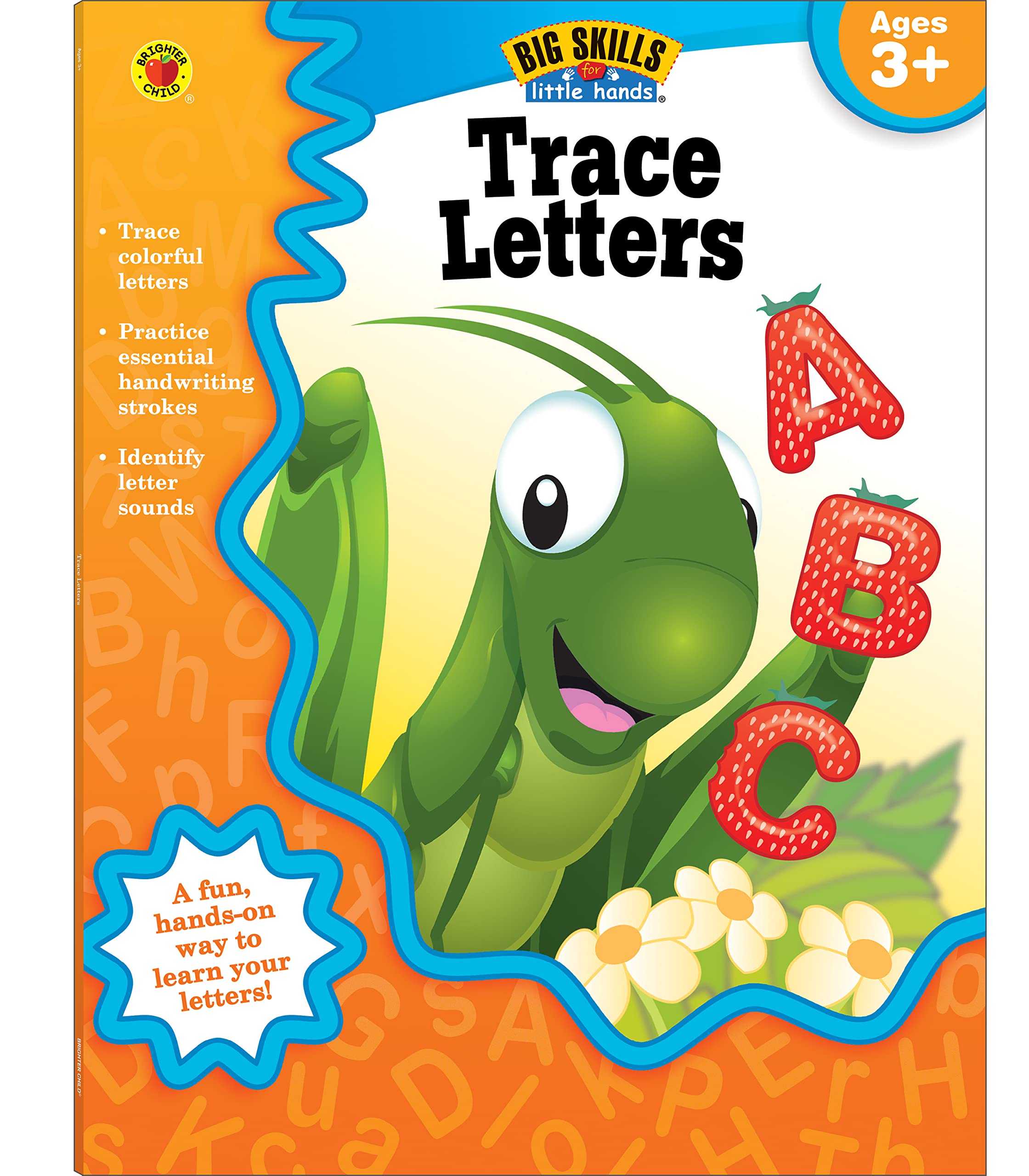 Carson Dellosa Trace Letters Preschool Workbook, Tracing Books for Kids Ages 35, Sound Recognition and Handwriting Practice, Le