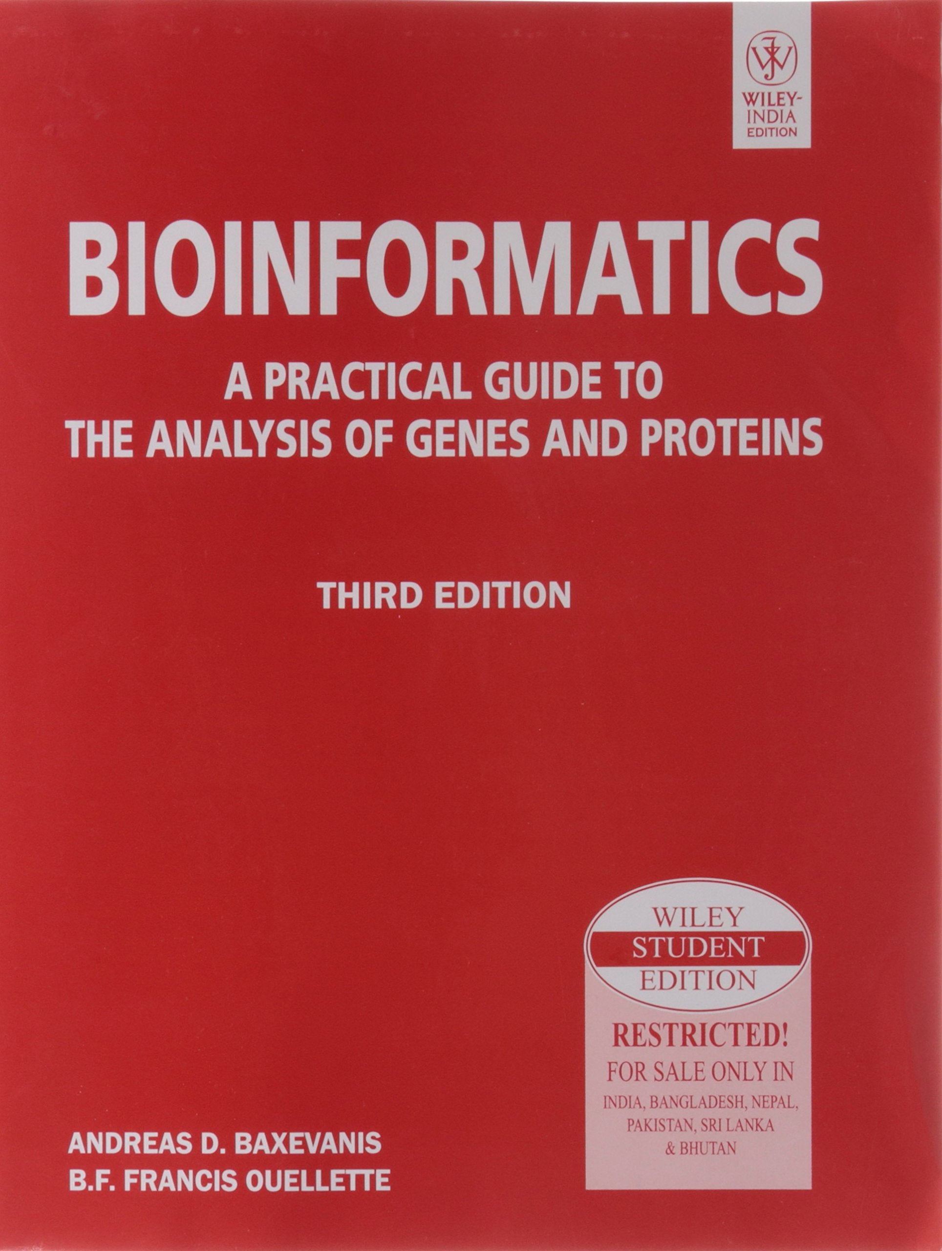 Bioinformatics, 3Ed