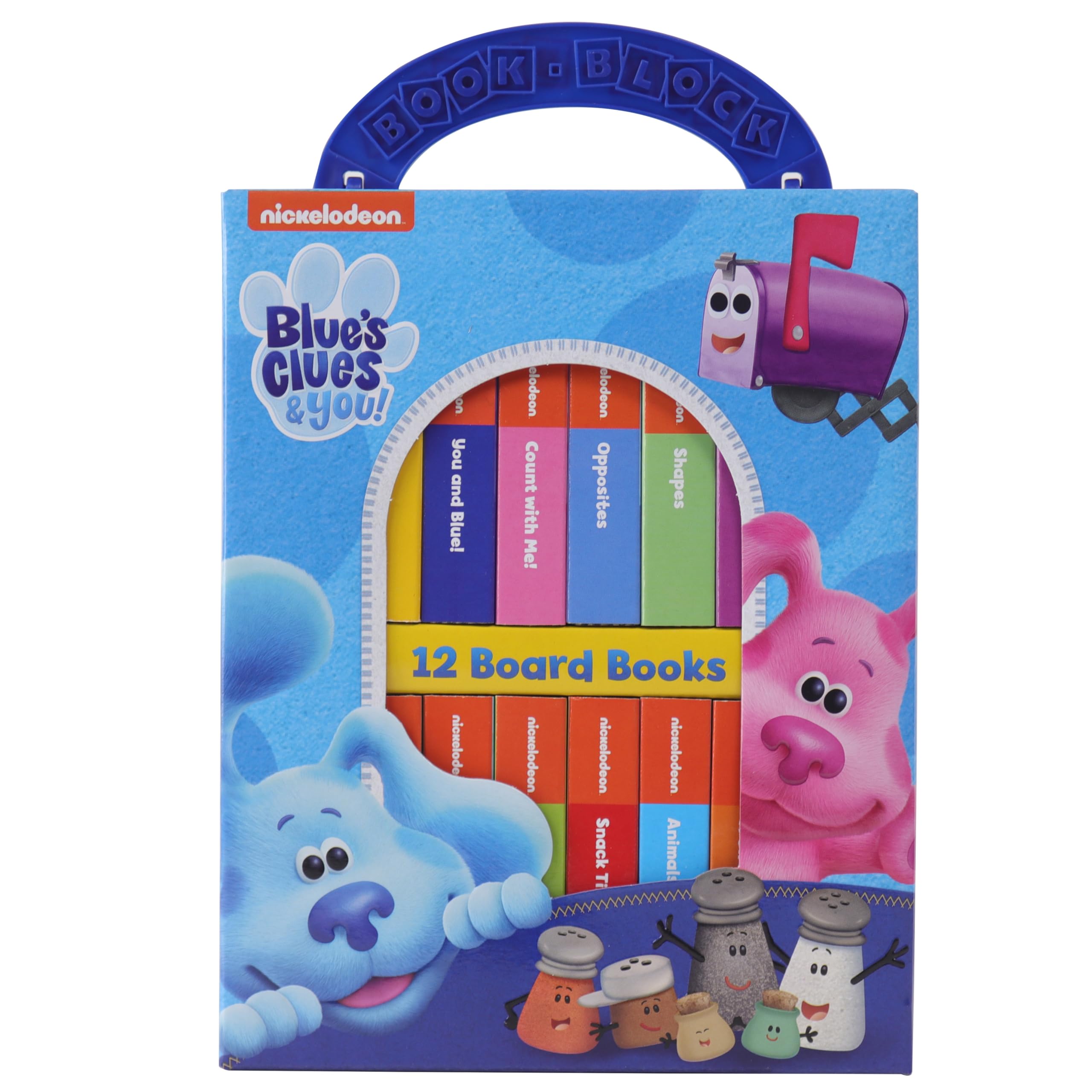Nickelodeon Blues Clues & You!  My First Library Board Book Block 12Book Set  PI Kids