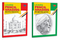 Set Of 2 Books, Learn Pencil Shading Portraits And Learn Pencil Shading Monuments