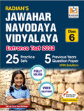 25 Practice Sets Jawahar Navodaya Vidyalaya Class 6 with 5 Solved Papers for Entrance Exam 2022 form the House of RS Aggarwal (E