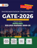 GKP GATE 2026 : Instrumentation Engineering  26 Years Chapterwise Solved Papers 20002025