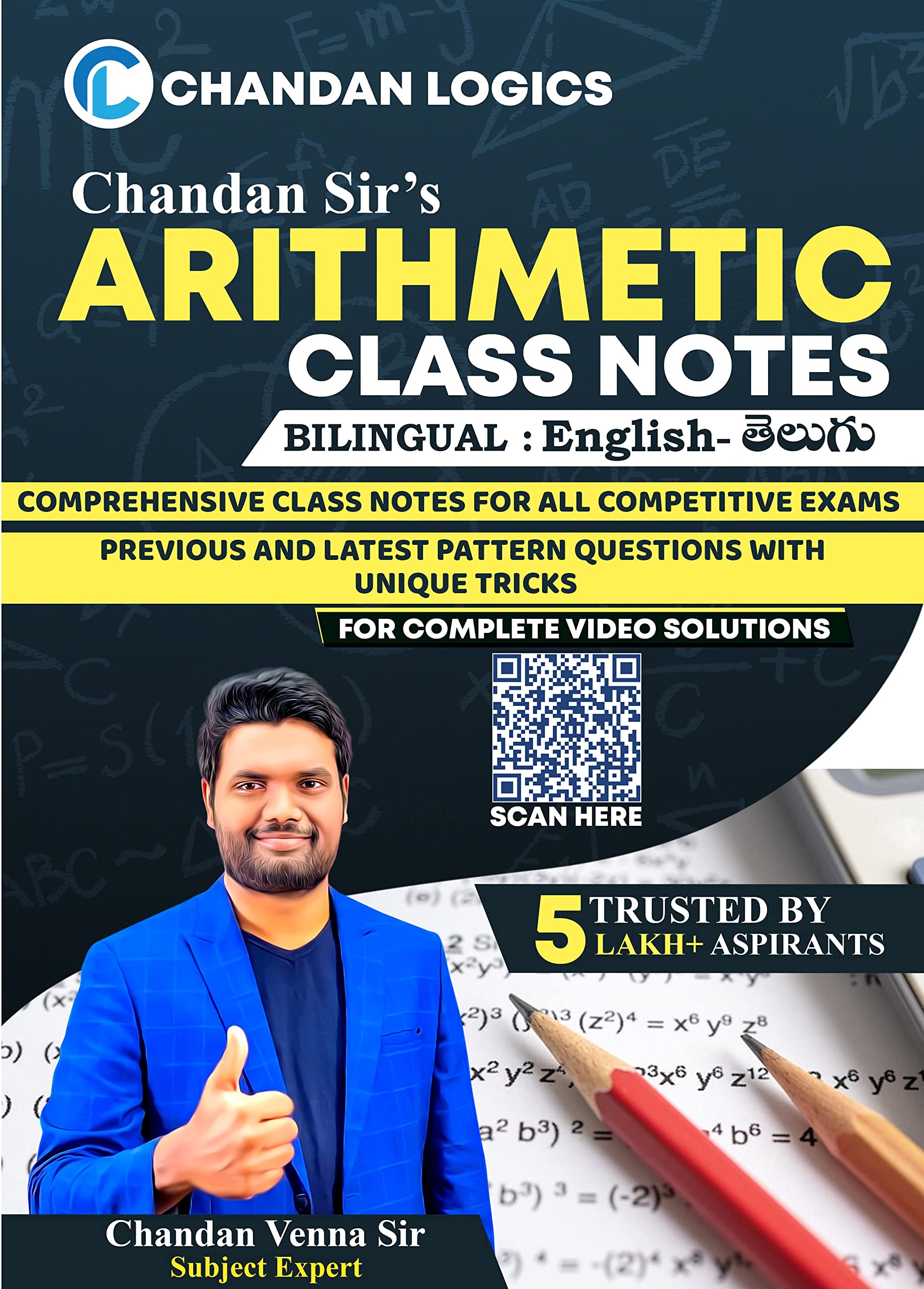 Chandan SirS Arithmetic Class Notes, Bilingual (English/Telugu)