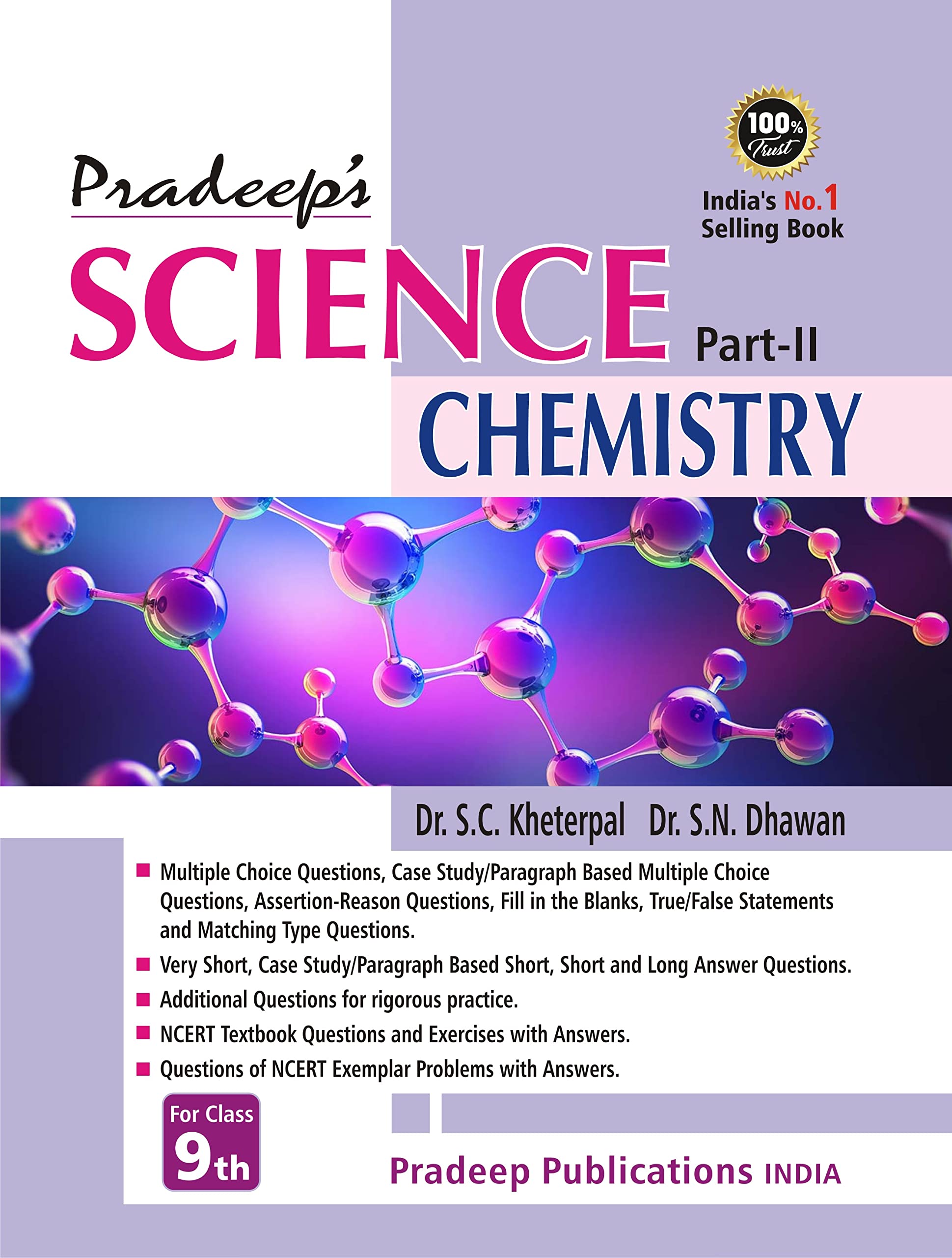 Pradeeps Science Chemistry Part  II for Class 9  Examination 202223