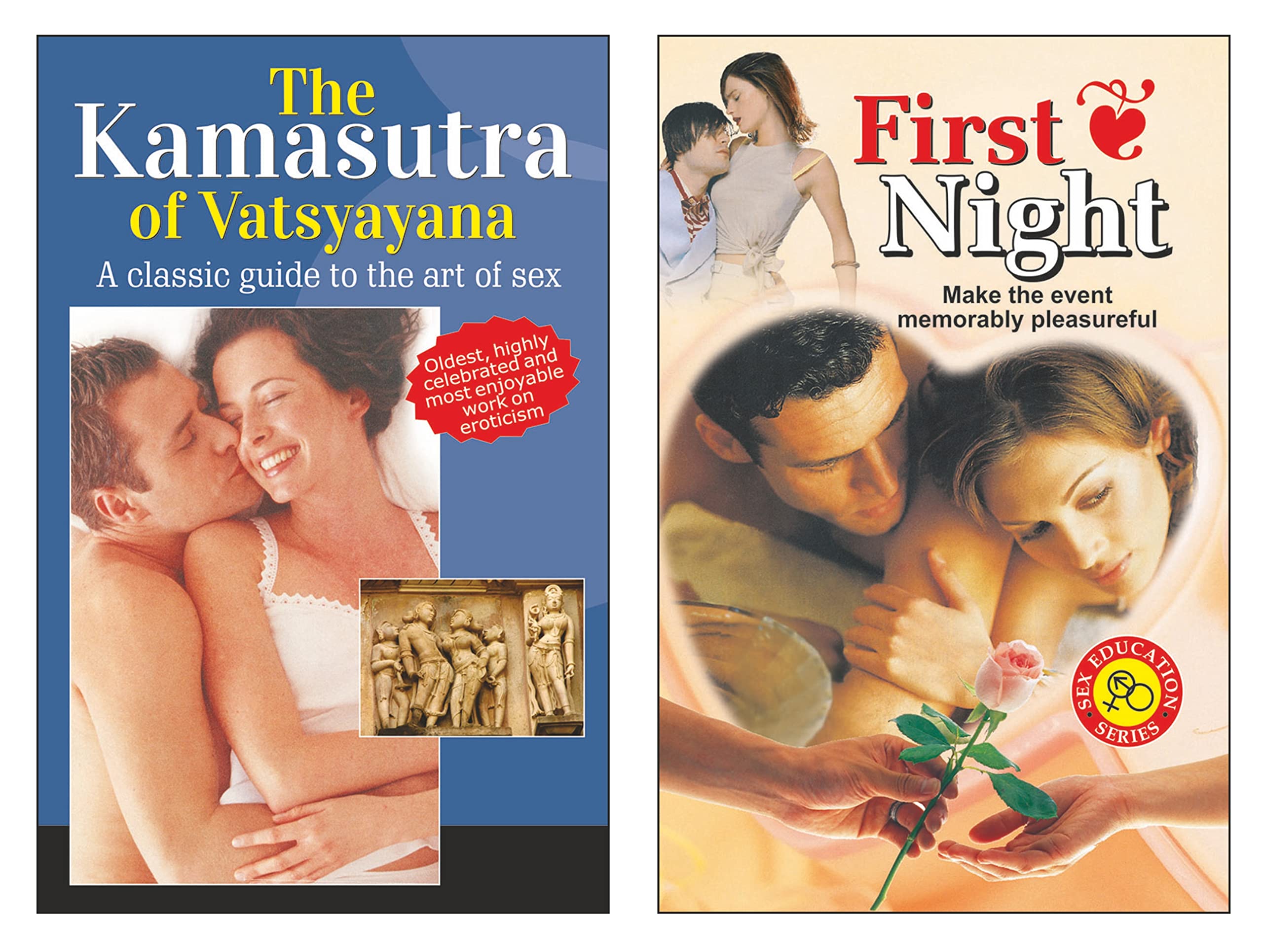 Sawan Present Set Of 2 Sex Education Books | The Kamasutra Of Vatsyayana And First Night