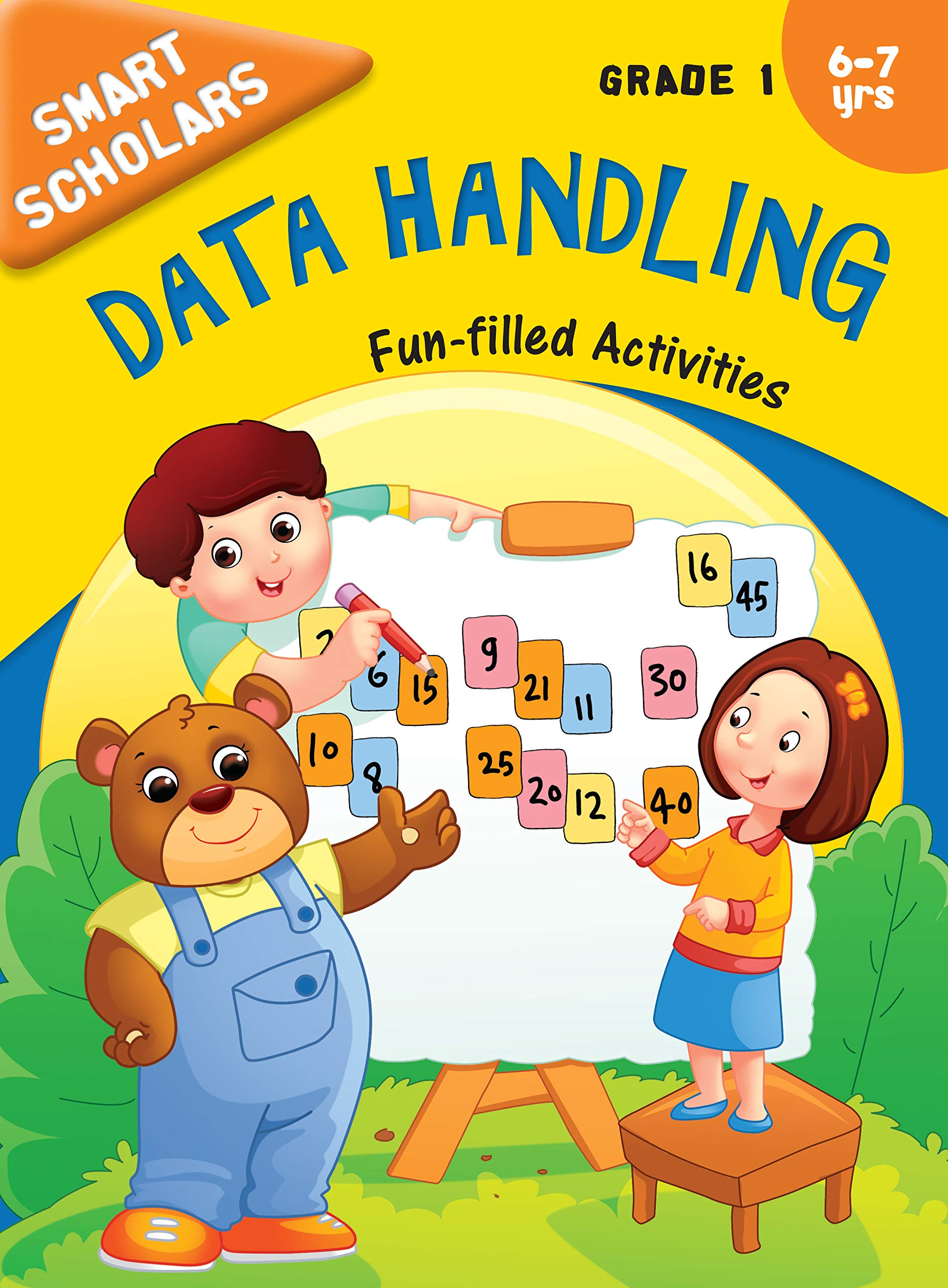Data Handling FunFilled Activity Book for Kids Grade 1: Smart Scholars | Fun Collection | Engaging Exercises | Discovery and Le