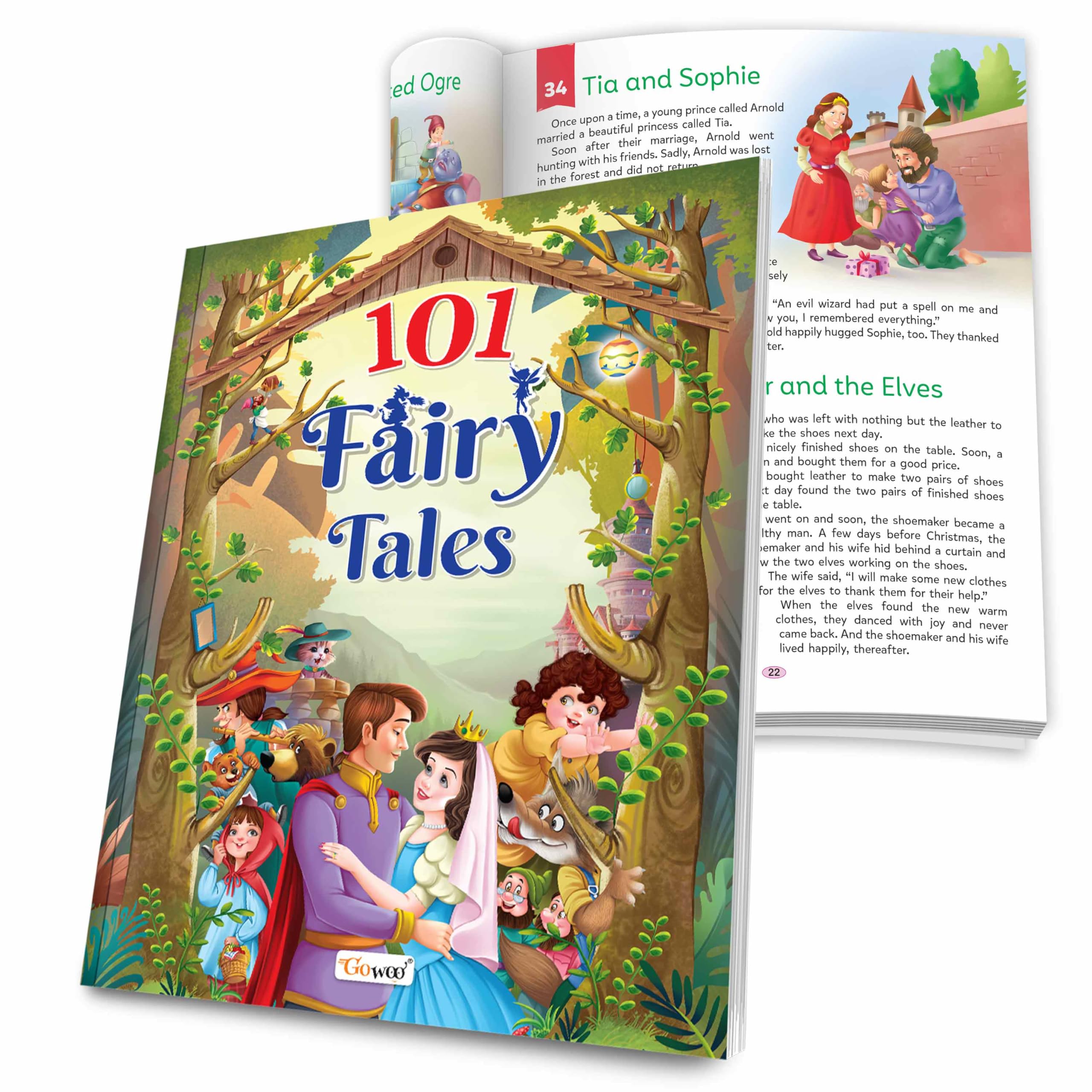 Toddlers Learning story book : 101 Fairy Tales book for kids (Ages 312) (Paperback) : Classic fairy tales for kids, Educationa