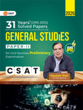 GKP UPSC 2026 : General Studies Paper II (CSAT) : 31 Years Solved Papers 19952025