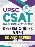 UPSC CSAT General Studies PaperII (Civil Services Aptitude Test Solved Papers 20112022)