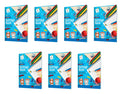 Lovely Scrapbook Collection for Kids  Set of 7 A4 Size Books, 24 Pages Each, Fun & Vibrant Multicolour Scrapbooks for Craft, Dr