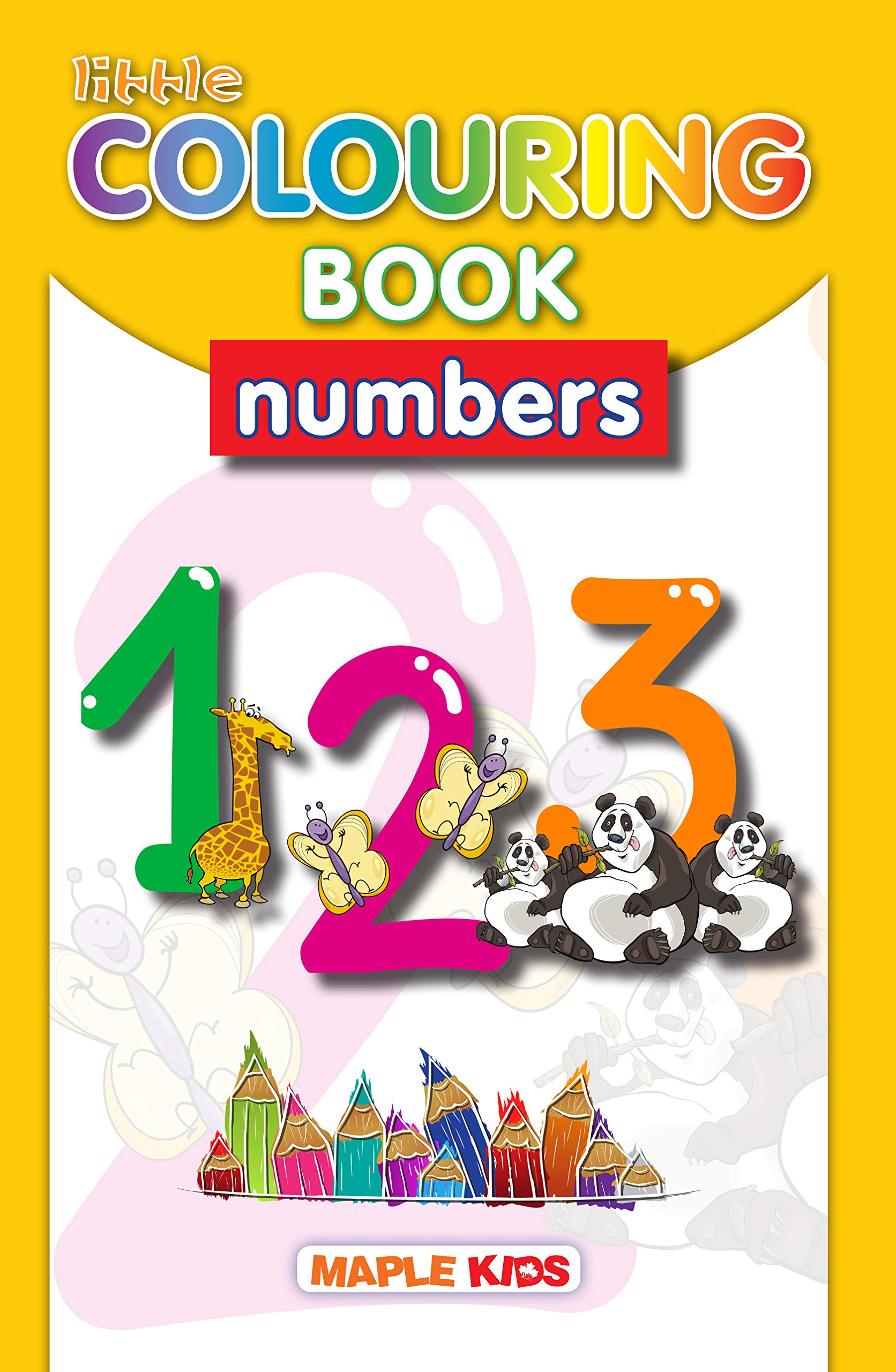 Little Colouring Book  Numbers