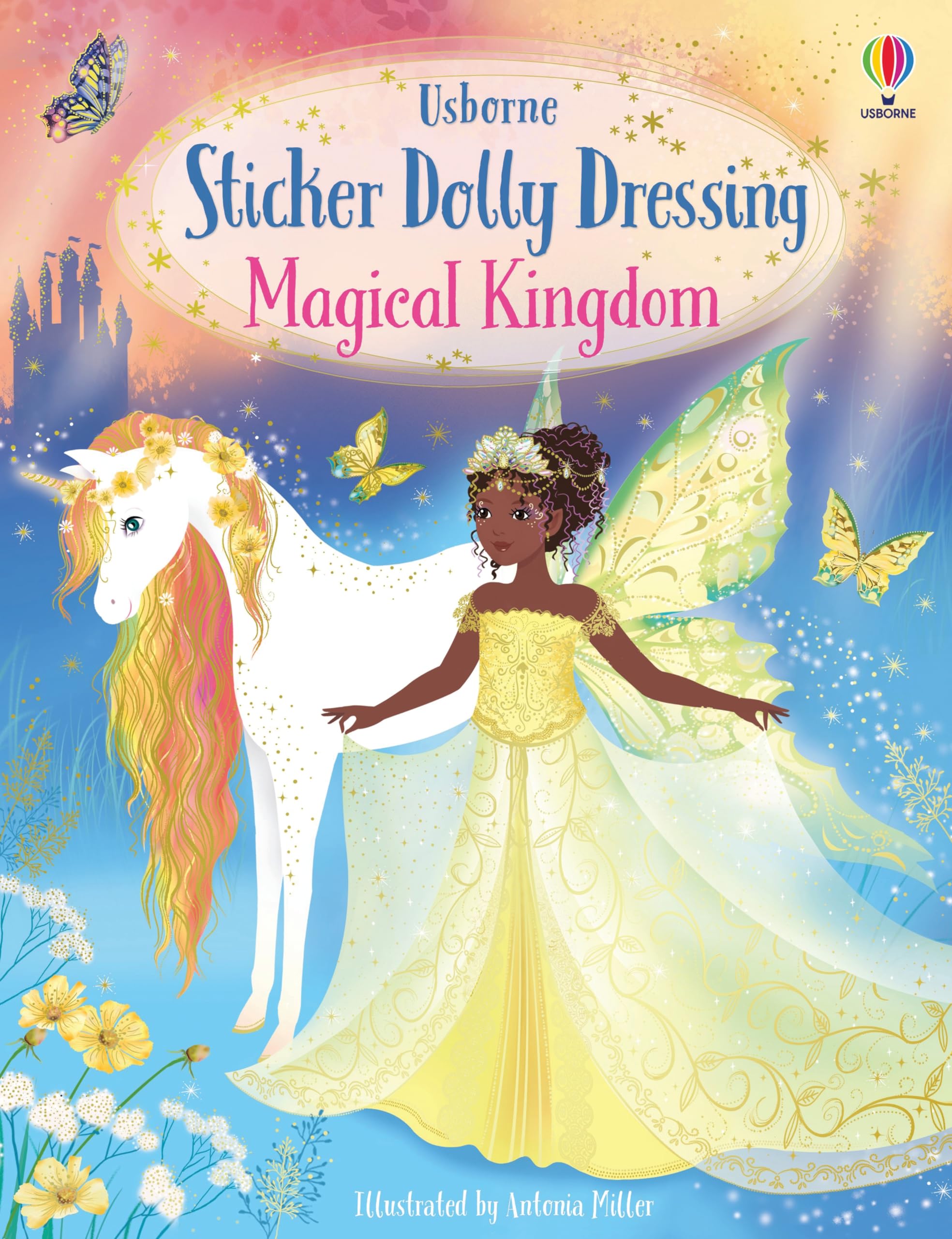 Usborne Sticker Dolly Dressing Magical Kingdom.