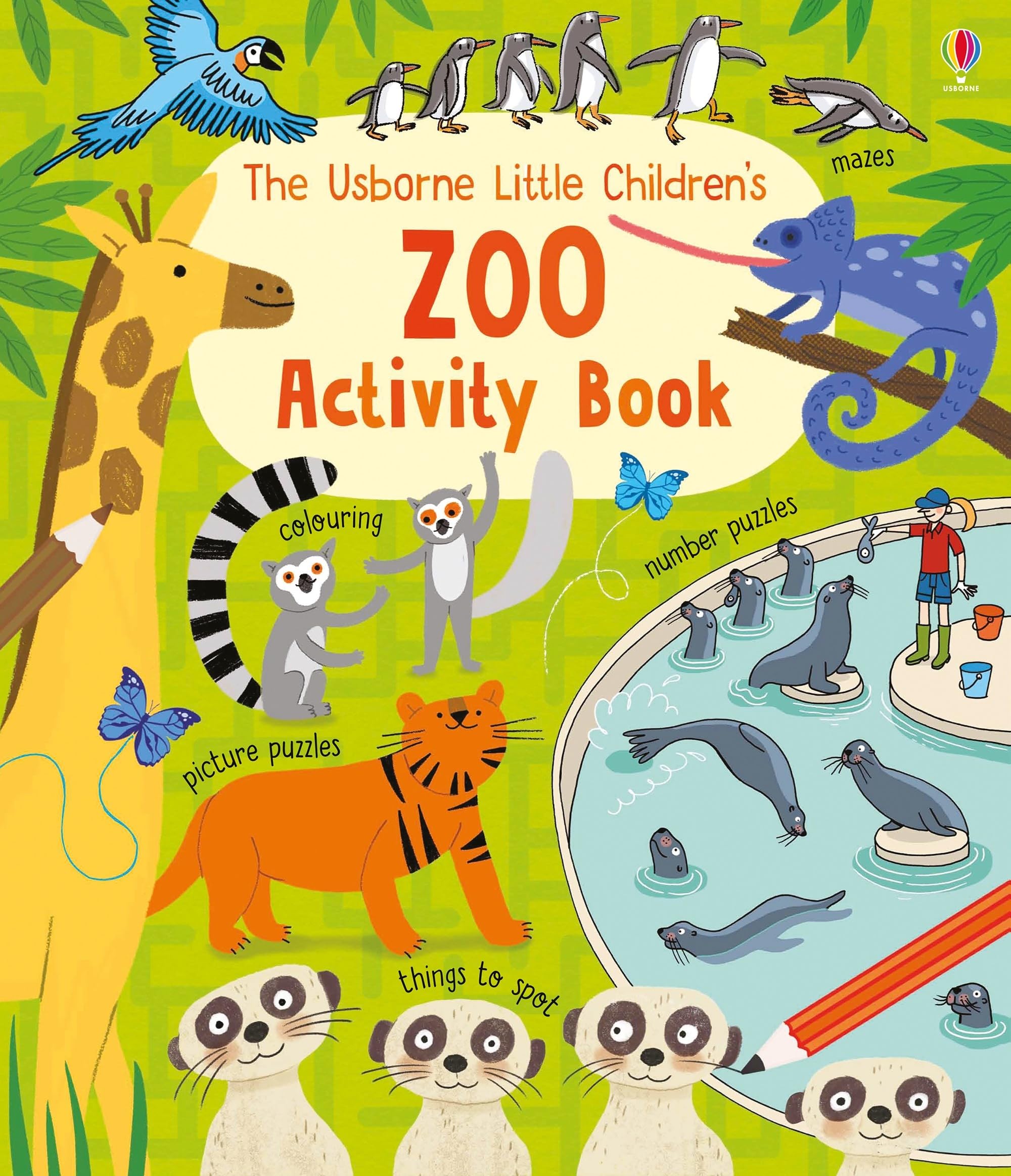 Little Childrens Zoo Activity Book (Little Childrens Activity Books) [Paperback] Gilpin, Rebecca and Various