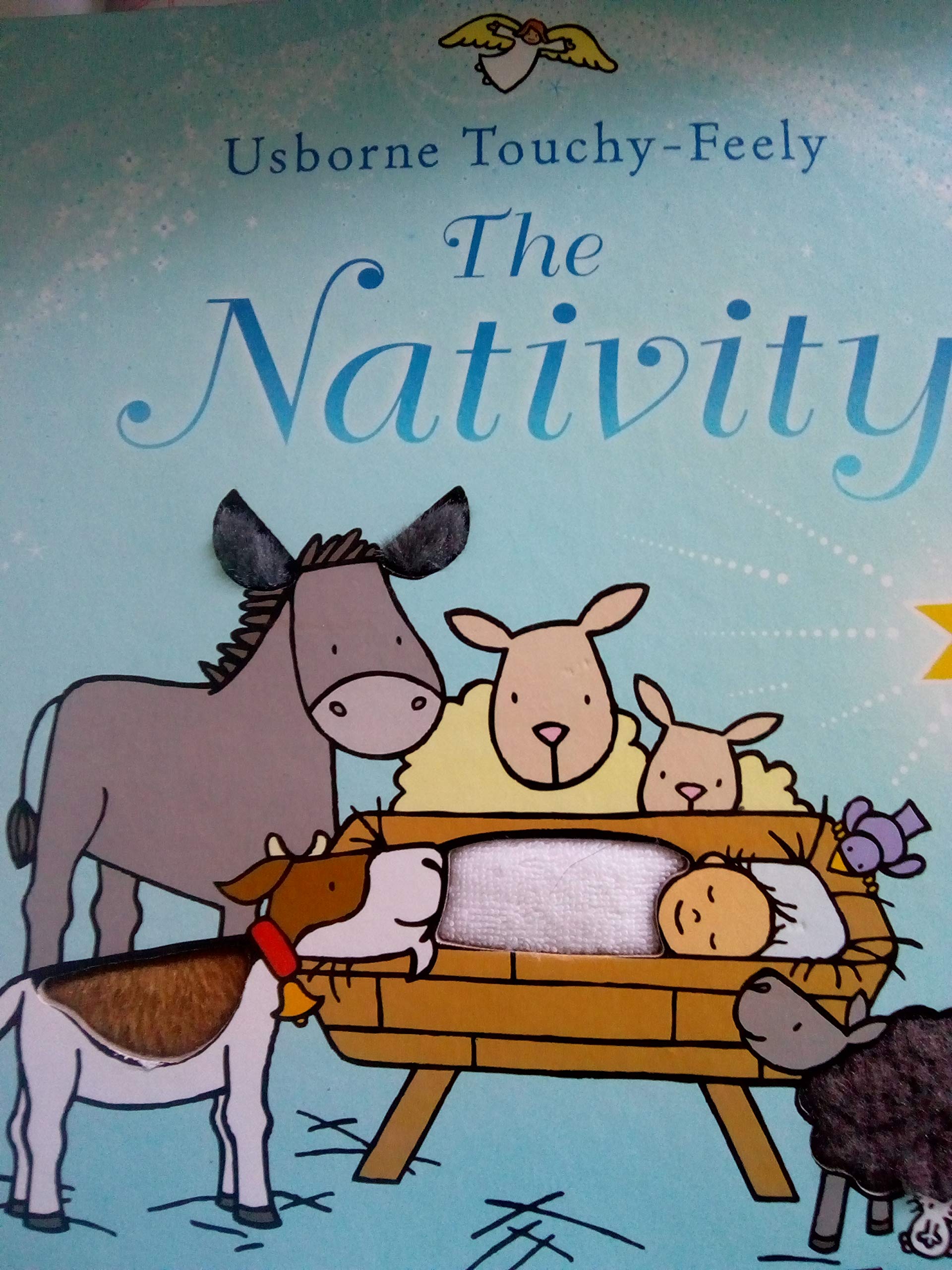 Touchyfeely Nativity (Usborne Touchy Feely Books) (Luxury Touchy Feely)