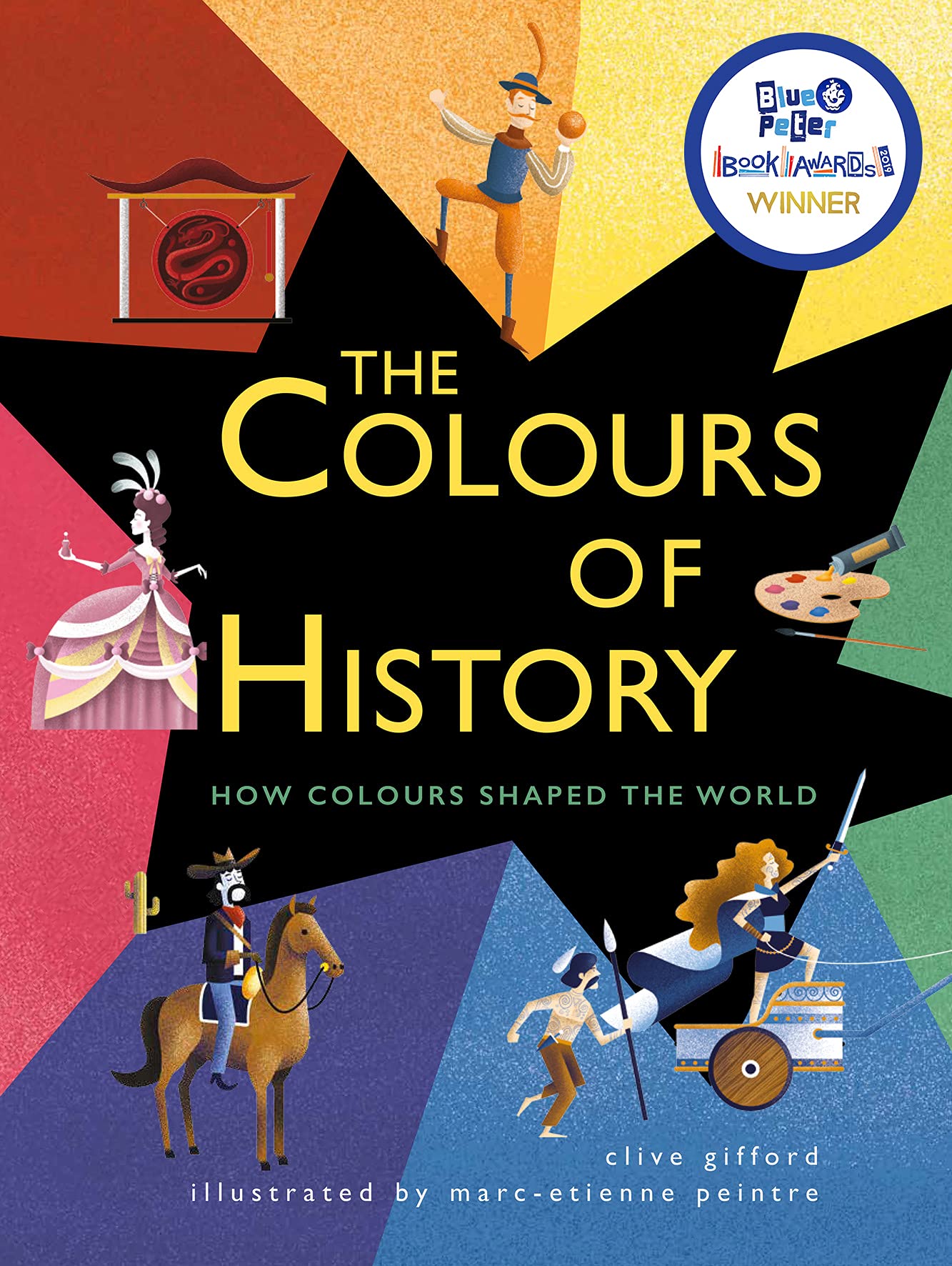 THE COLOURS OF HISTORY /ANGLAIS (QED PUBLISHING)