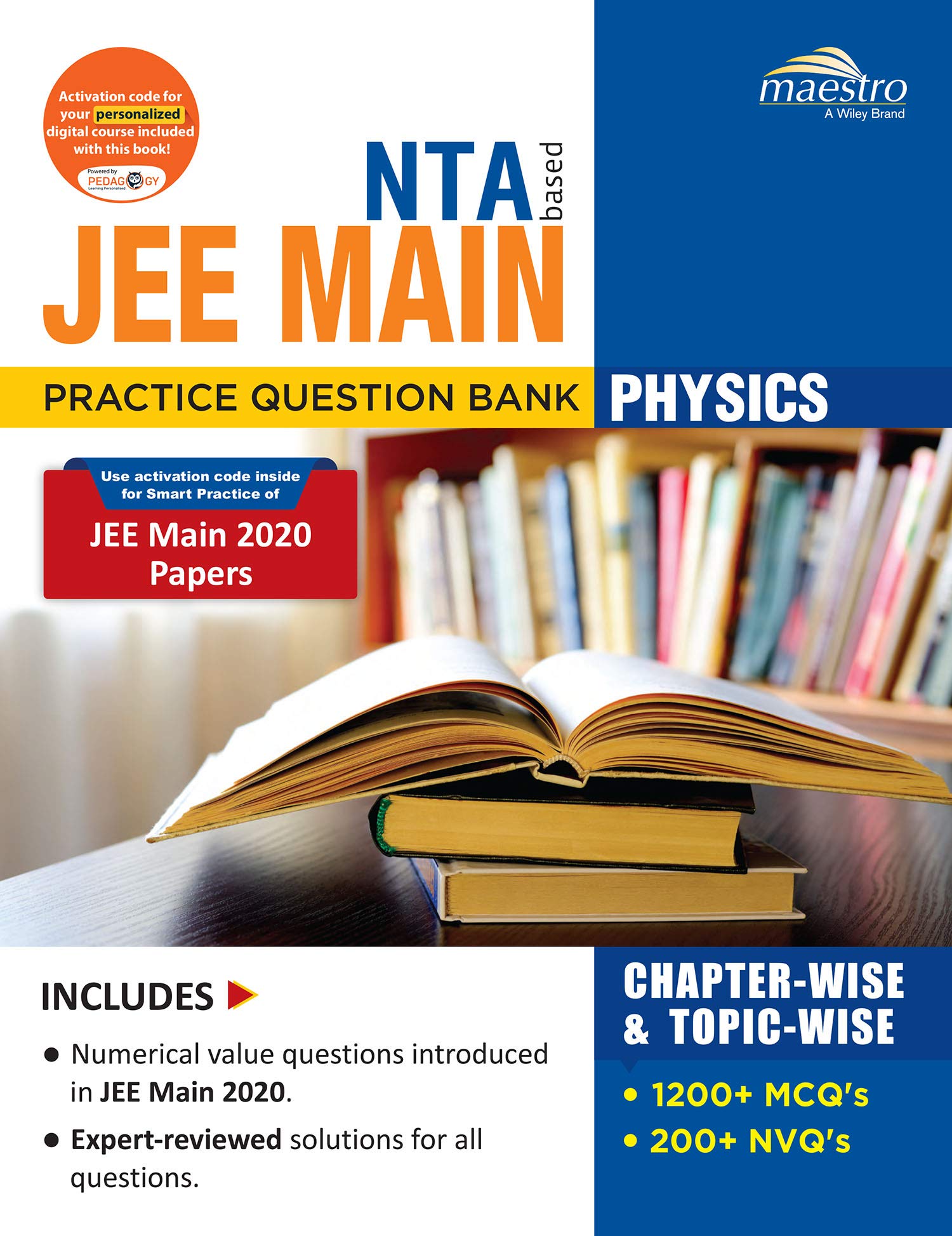 Wileys NTA based JEE Main Practice Question Bank Chapterwise & Topicwise, Physics