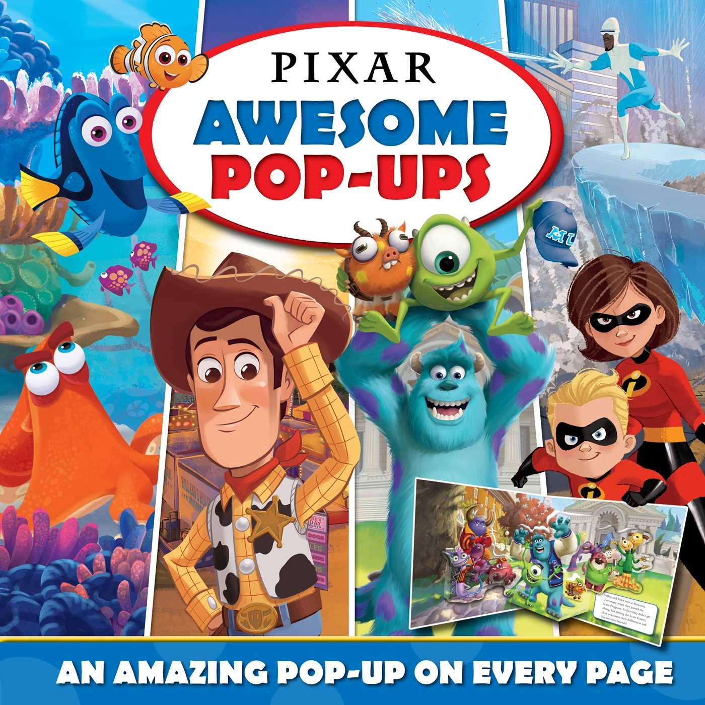 Disney Pixar Awesome PopUps: Popup Book