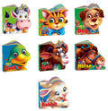 Learn About Domestic Animals | Who Am I DieCut Shape BoardBooks | Pack Of 7 Books