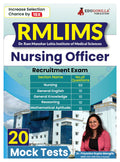 Rmlims Nursing Officer Recruitment Exam Prep Book 2024 (English Edition) | 20 Full Length Mock Tests (2000 Solved Mcqs) With Fre