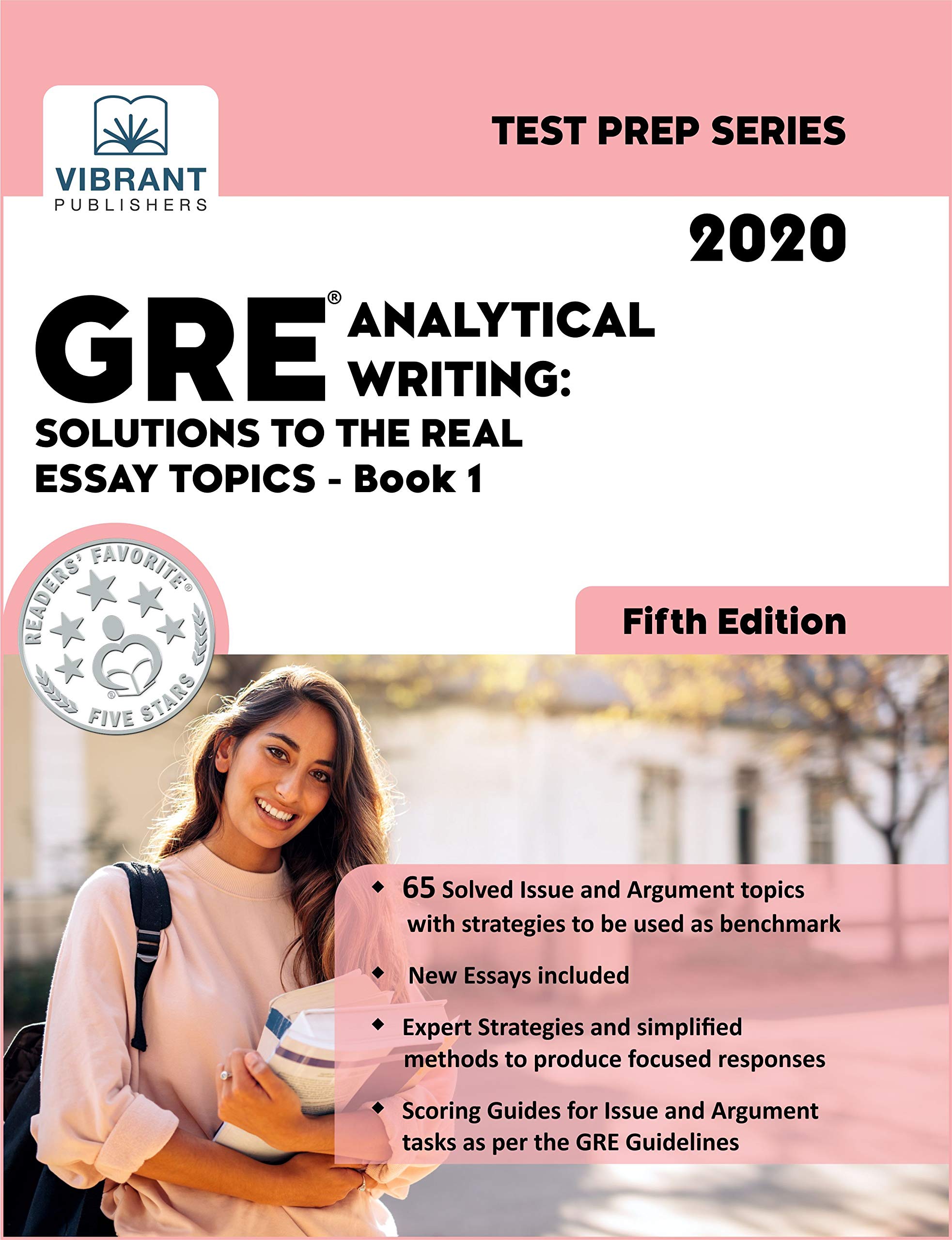 GRE Analytical Writing: Solutions to the Real Essay Topics  Book 1: 20 (Test Prep Series)