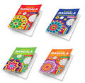 Creative, Relaxing, Jubilating  Mandala Copy to Colour for Kids : colourful imagination mandala series, artistic creativity co