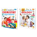 61 Creative Chemistry Experiments | 61 Brilliant Biology Experiments | Pack Of 2 Books
