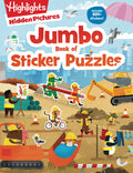 Jumbo Book of Sticker Puzzles: Ultimate Sticker Puzzle Fun with Over 800 Stickers & 100 Activities, Including Mazes, Hidden Pict