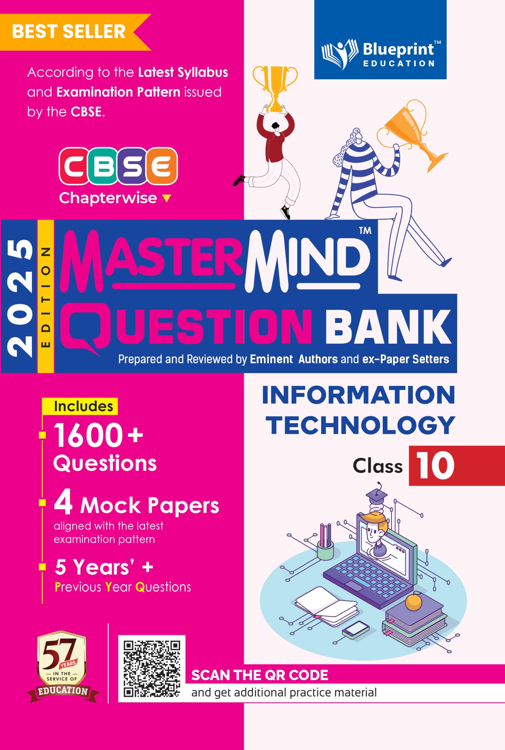 Information Technology Cbse Question Bank Class 10 For 2025 Exams By Mastermind: 1 (Mastermind Cbse Question Bank)