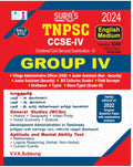 SURAS TNPSC CCSE IV GROUP IV Exam Book Guide in English Medium  Fully Revised and Updated latest edition  2024