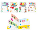 My First Capital Letters ABC, Small Letters abc, Numbers 120 and Line Tracing Patterns Writing Fun : Writing book for Toddlers,