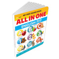 My First All In One Board Book (EngHindi) : Picture Board book for toddlers and babies, Early Learning Board Book, Preschool le