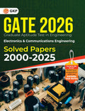 GKP GATE 2026 Electronics & Communication Engineering |Solved Papers 20002025| 26 Years PYQs for Concept Clarity & Exam Success