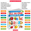 My First Giant Board Book (EnglishHindi) : With 31 Topics : (Waterproof, DustResistant, Big Fonts, Hard Laminated, Realistic P