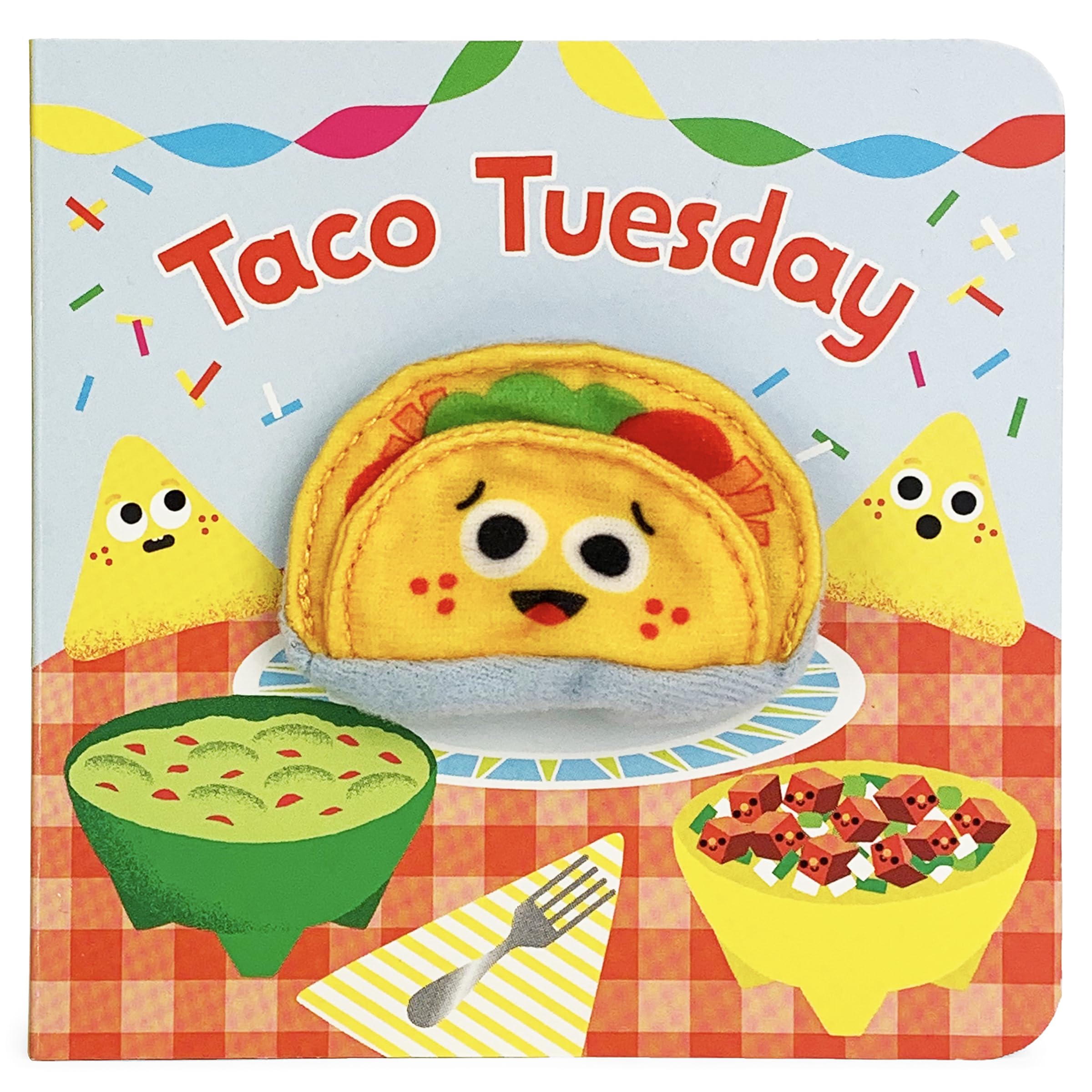 Taco Tuesday  Finger Puppet Board Book for Little Taco Lovers, Ages 14