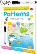 Reusable Wipe And Clean Book  Patterns Pen Control | By Sawan [Paperback] Sawan