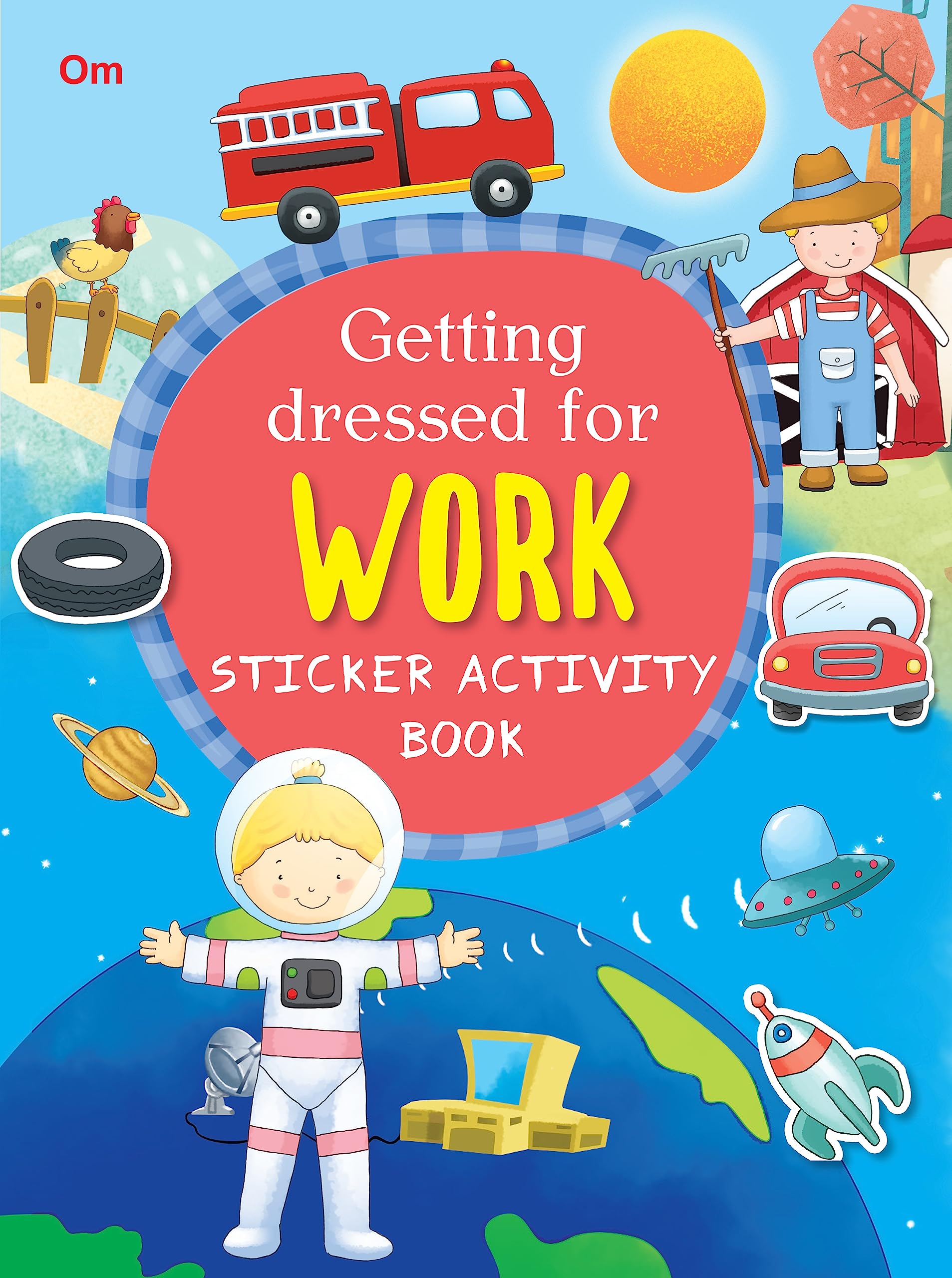 Activity book: Getting Dressed for Work: Sticker Activity Book  Fun Activities for Kids