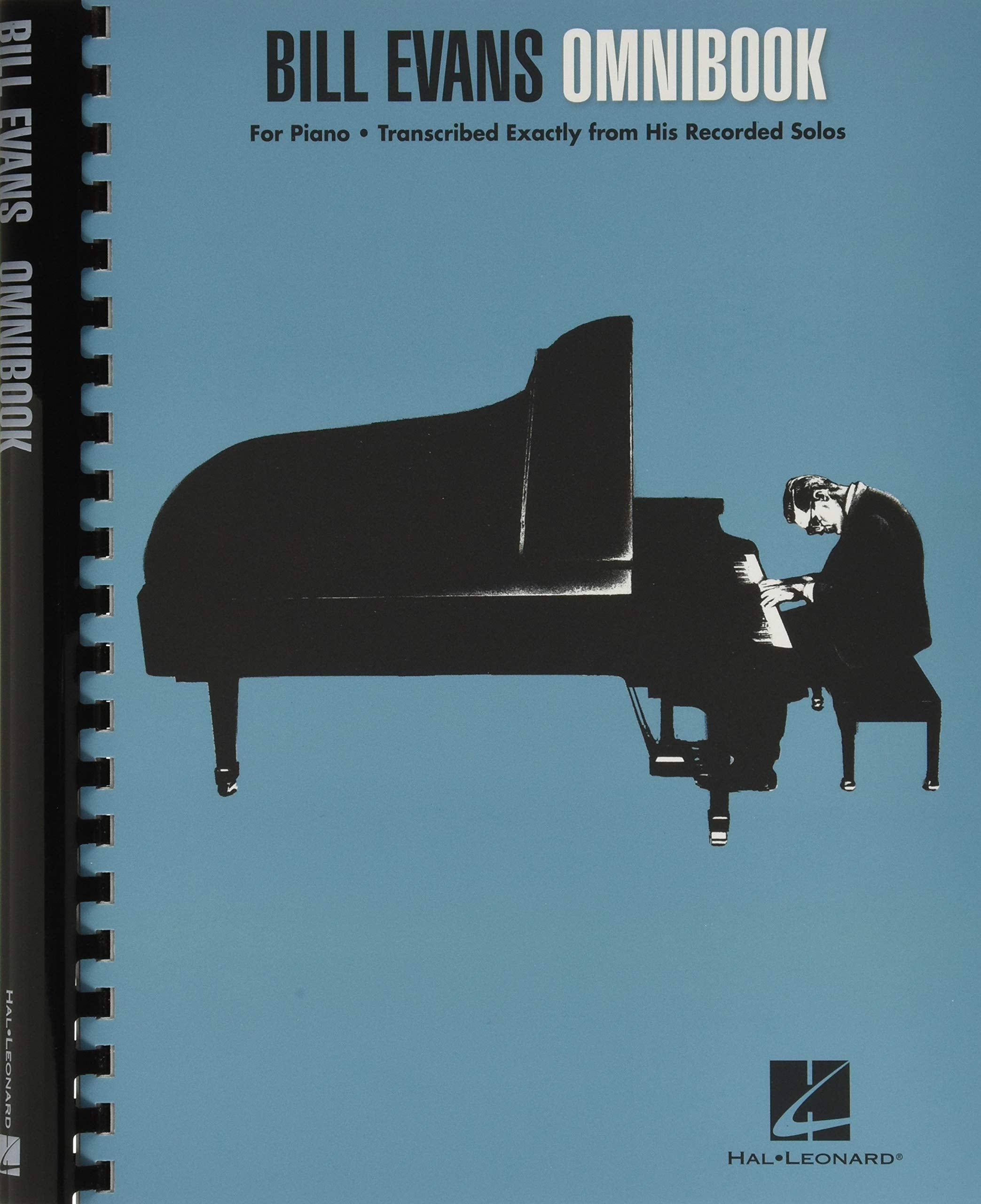 Bill Evans Omnibook for Piano  Jazz Piano Sheet Music Collection with 40 Pieces  Jazz Piano Book with NoteforNote Transcript