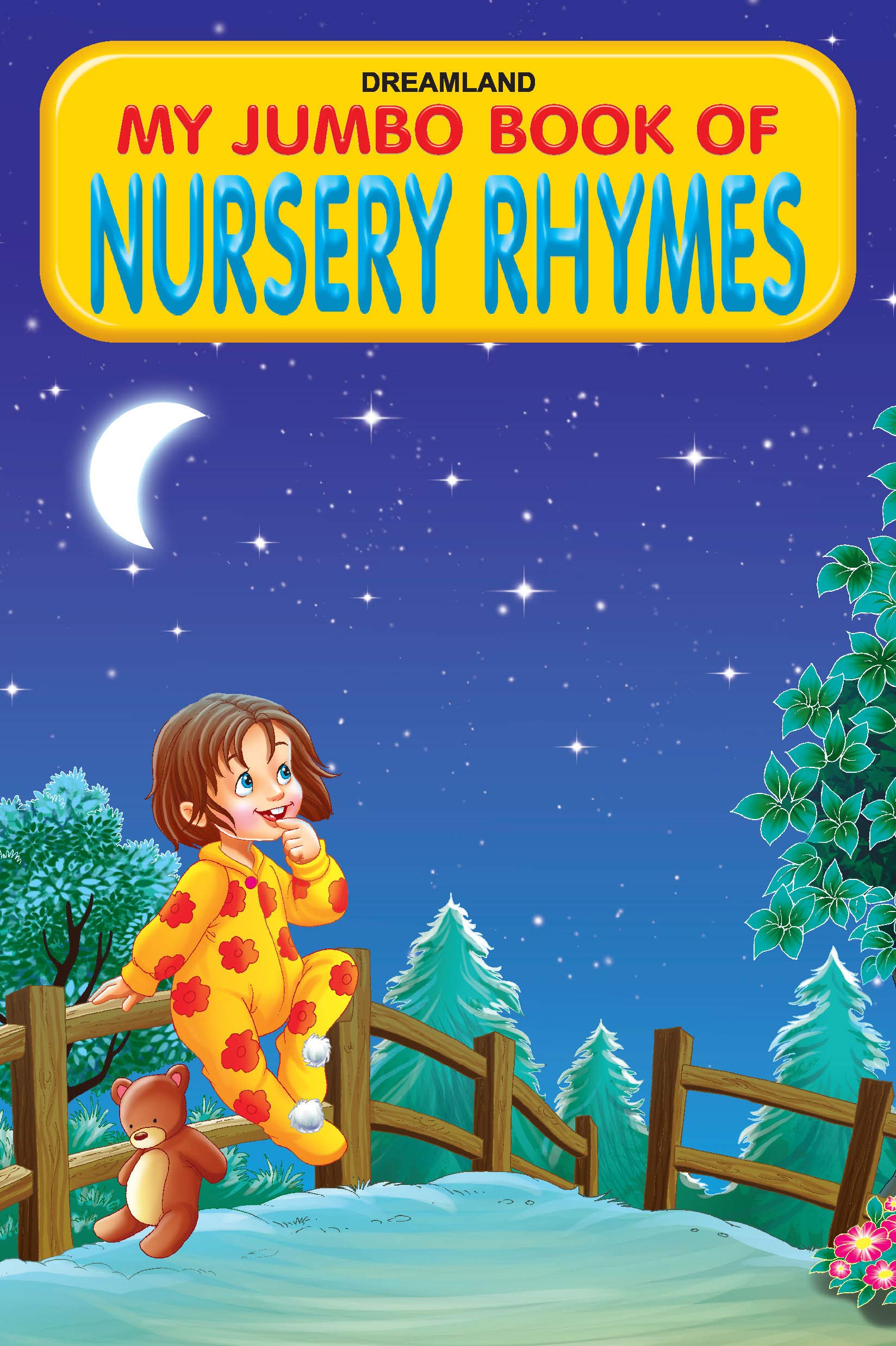 My Jumbo Book  Nursery Rhymes | Jumbo A3 Size Rhyme & Picture Book For Kids Age 15 | Classic Rhymes With Colourful Illustrations