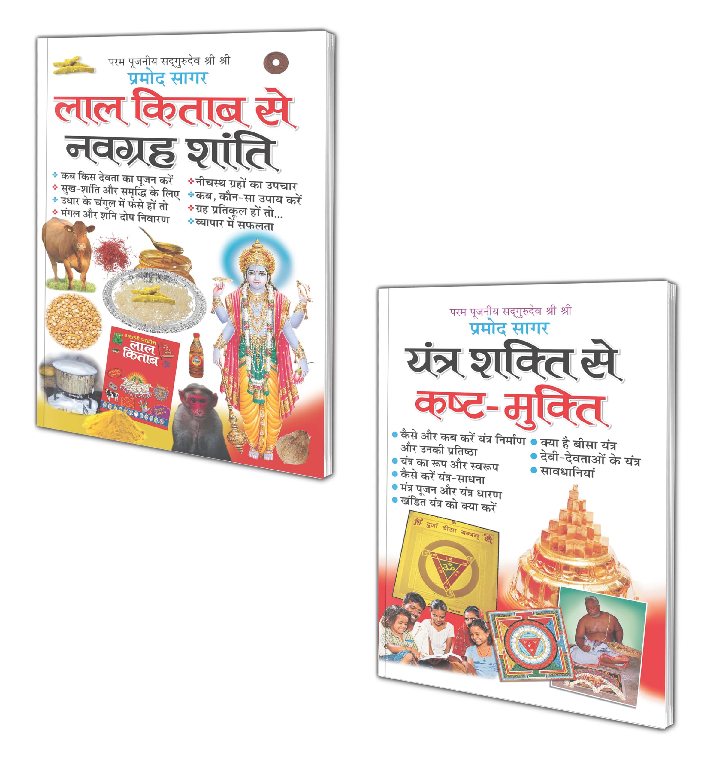 Set Of 2 ToneTotke Books In Hindi |    |     | Lal Kitab Se NavgrahShanti In Hindi And     | Yantra Shakti Se KashtaMukti 
