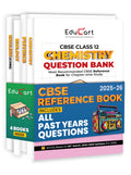 Educart CBSE Question Bank Class 12 202526 Physics, Chemistry, Biology and English on New Syllabus 202526 (Includes Past Years